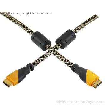 Dual color HDMI Cable with Ferrite